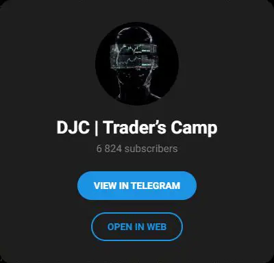 Telegram-профиль DJC Trader’s Camp