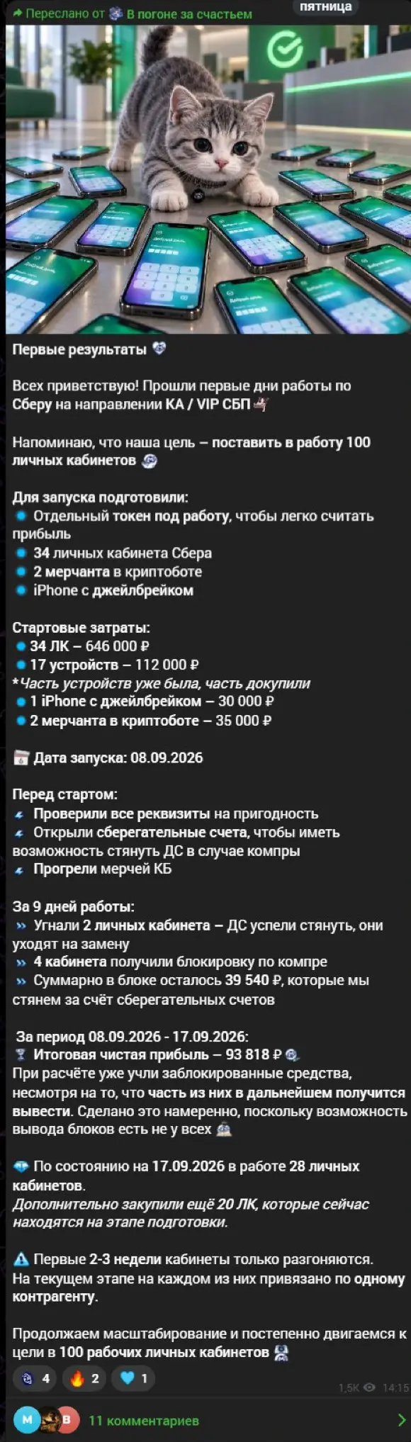 Что показывает опубликованный рабочий кейс